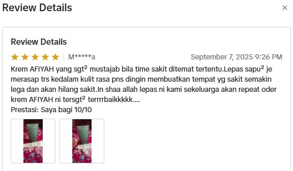 Testimoni pelanggan 10