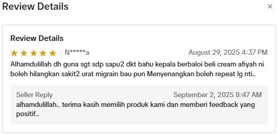 Testimoni pelanggan 12