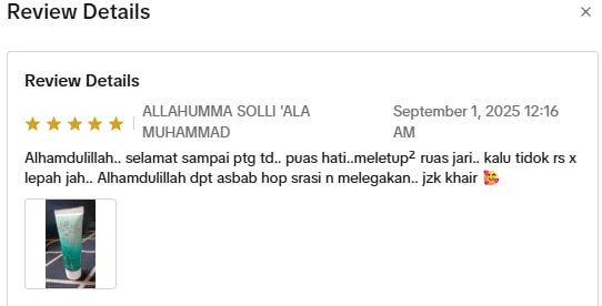 Testimoni pelanggan 18