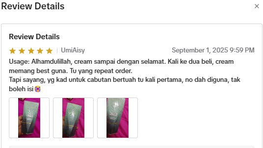 Testimoni pelanggan 19