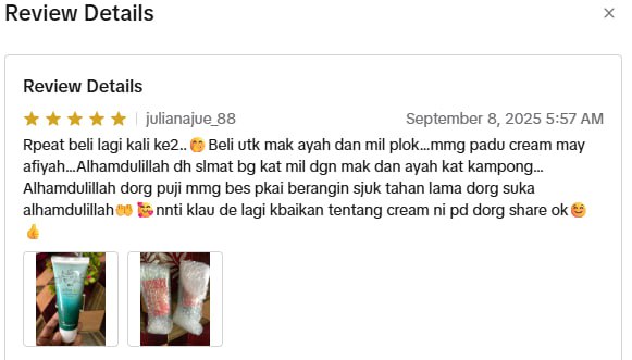 Testimoni pelanggan 8